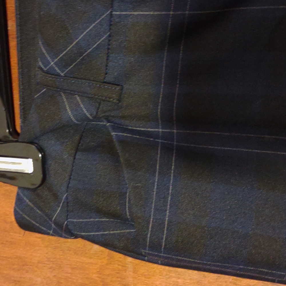 Express Editor Barely Boot Low Rise Stretch Slack… - image 5